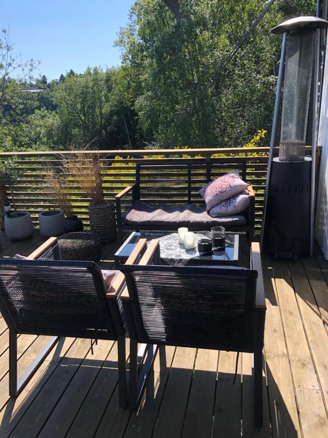Aid Og Svein' S Sentrumsnaere Panorama Hjem Kristiansand Bagian luar foto