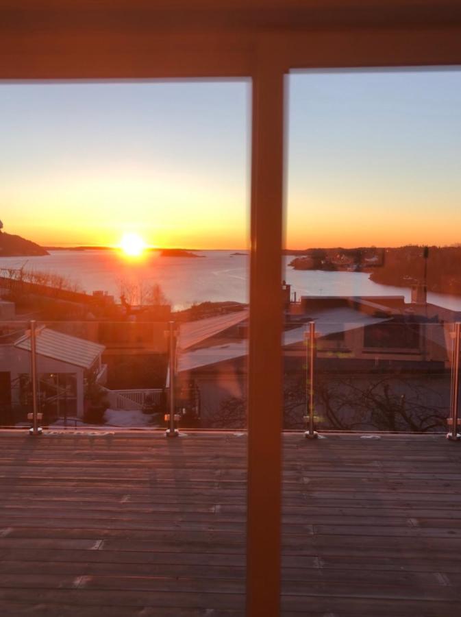 Aid Og Svein' S Sentrumsnaere Panorama Hjem Kristiansand Bagian luar foto